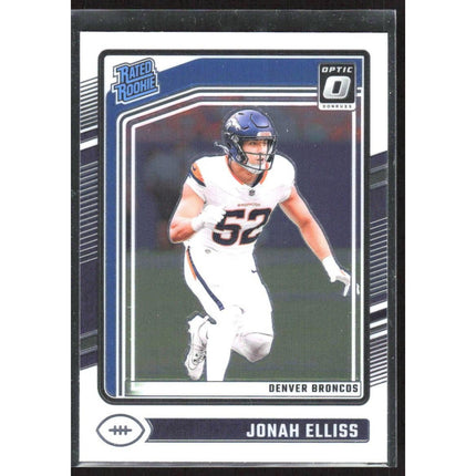 2024 Donruss Optic #257 RC Jonah Elliss Denver Broncos