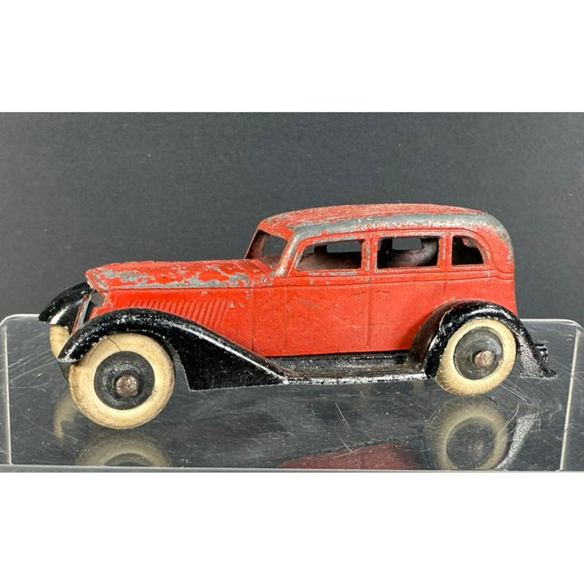 Tootsietoy 1930s Graham MSG Front Grill Red & Black Vintage Toy Car Collectible