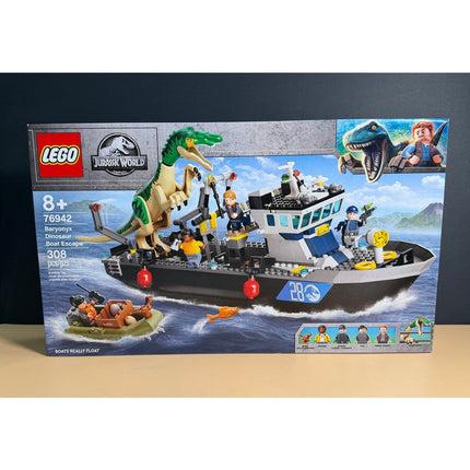 LEGO Jurassic World 76942 Baryonyx Dinosaur Boat Escape NIB