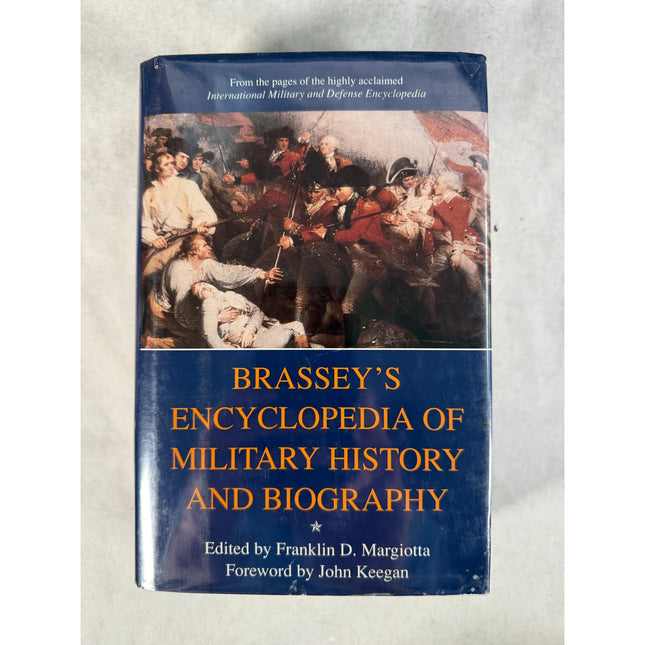 Brassey’s Encyclopedia of Military History & Biography Hardcover Reference Book