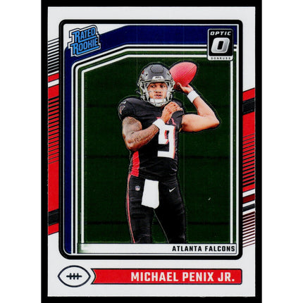 Michael Penix Jr. 2024 Donruss Optic #279 RC Atlanta Falcons