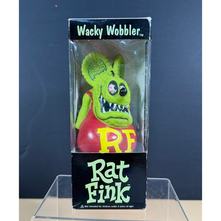 Funko Rat Fink Wacky Wobbler Bobblehead 6" Figure Original Box