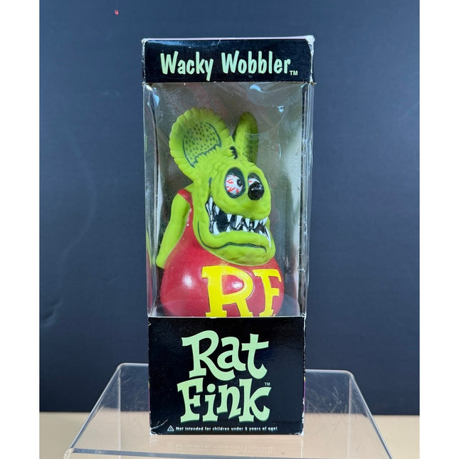 Funko Rat Fink Wacky Wobbler Bobblehead 6" Figure Original Box