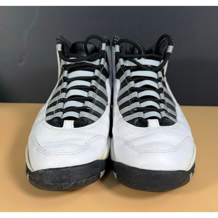 Nike 1994 Air Jordan 10 OG Steel White Black Gray Men's Size 10 130209-101