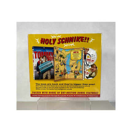 Tommy Boy Holy Schnike Edition 2-Disc DVD Set w/ Chris Farley Bobblehead NISB