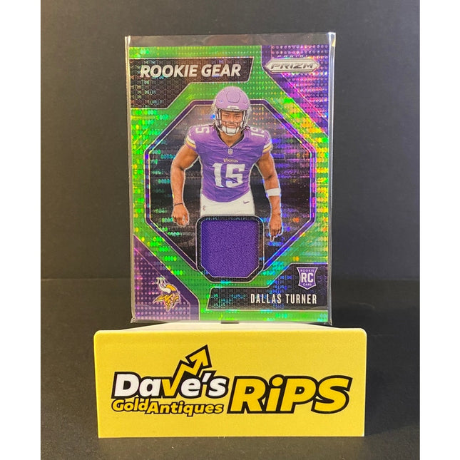 Spencer Rattler 24 Prizm RG-SRR Saints Memorabilia