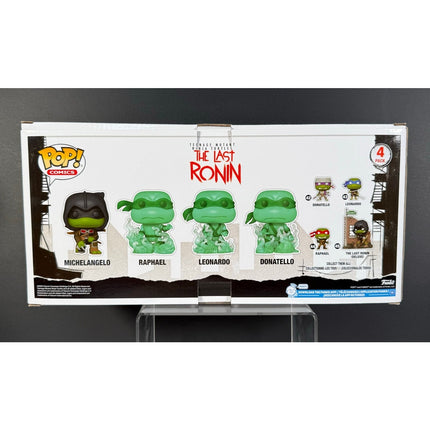 Funko Pop! Teenage Mutant Ninja Turtles TMNT The Last Ronin 4-Pack New — Sealed