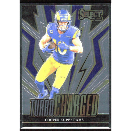 Cooper Kupp 2023 Panini Select Turbocharged #TUR-CKU Los Angeles Rams