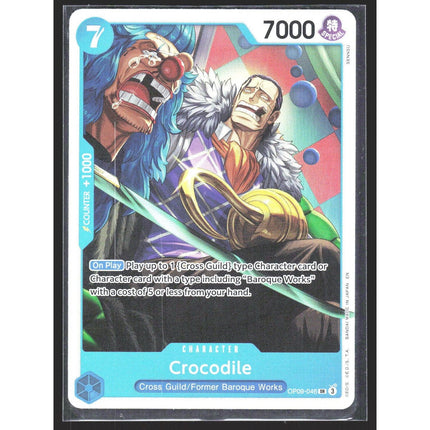 Crocodile (046) Emperors in the New World #OP09-046 Super Rare