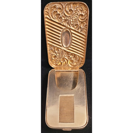 VTG 1920s Charles Wacker & Bro. Brewers Match Safe / Vesta Case Lancaster, PA