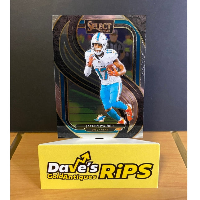 Jaylen Waddle 2024 Select #168 Premier Level Miami Dolphins