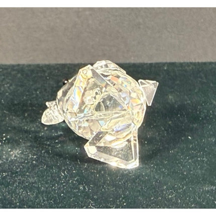 Swarovski Crystal Standing Drake Duck Figurine Signed 2” Collectible