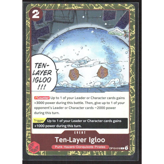 Ten-Layer Igloo (Pirate Foil) Premium Booster -The Best- Vol. 2 #OP10-018 Common