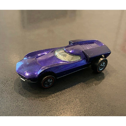 1969 Hot Wheels Redline “Turbofire” Spectraflame Purple Die-Cast Car Toy