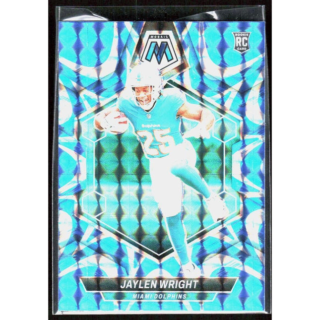Jaylen Wright 2024 Panini Mosaic Mosaic #383 Miami Dolphins