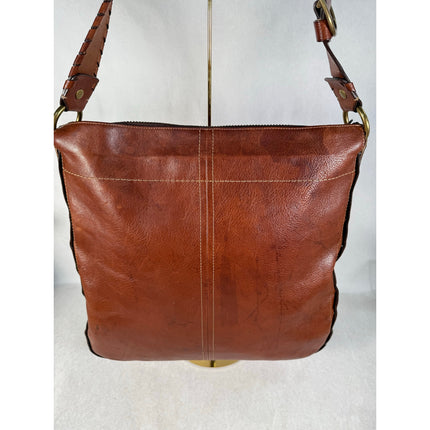 Coach Thompson XL Legacy Brown Leather Hobo Shoulder Bag #11374 MSRP $899