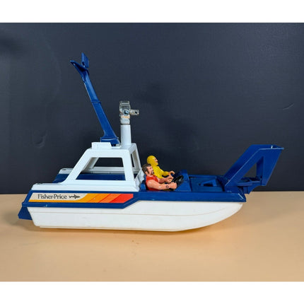 Fisher Price BVintage Fisher Price Adventure People Sea Shark Playset No. 334