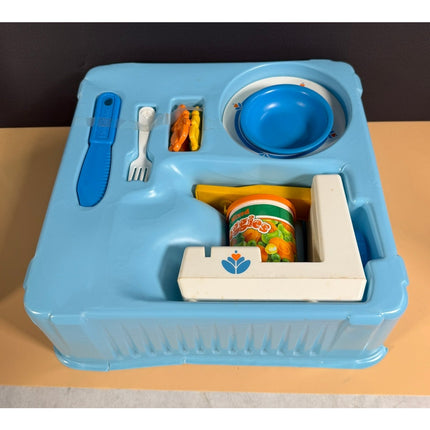 Fisher-Price Pop-Up Can Opener Complete in Box Vintage Kitchen Toy