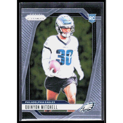 Quinyon Mitchell 2024 Panini Prizm Silver #381 RC Philadelphia Eagles