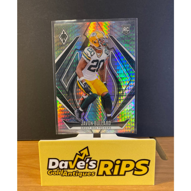2024 Phoenix Javon Bullard RC #196 Black Hyper Insert Packers