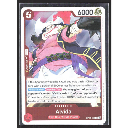 Alvida Adventure on Kami's Island #OP15-003 Rare
