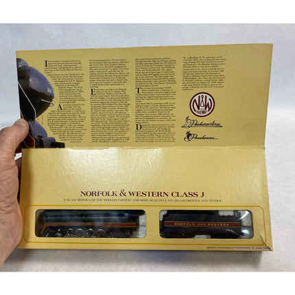 Bachmann N Scale Norfolk & Western Class J 608 Limited Collector's Edition