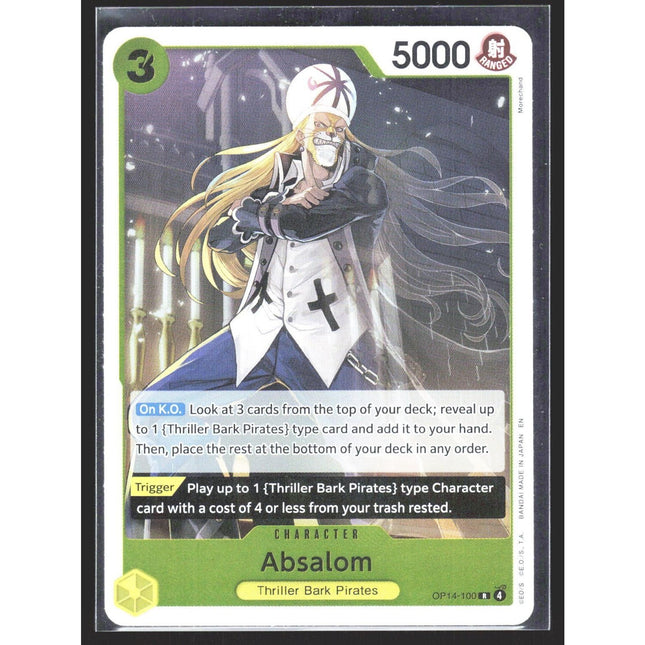 Absalom The Azure Sea's Seven #OP14-100 Rare