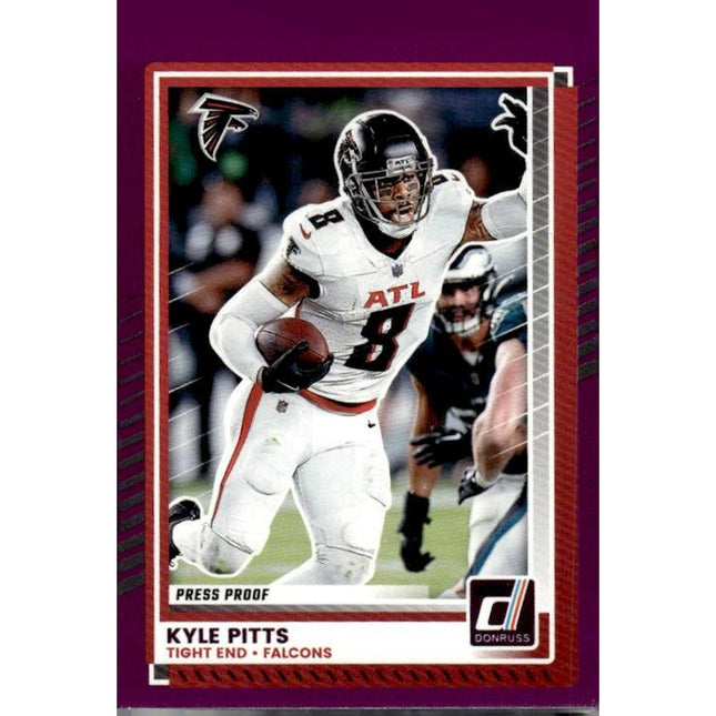 Kyle Pitts 2025 Donruss #116 Atlanta Falcons