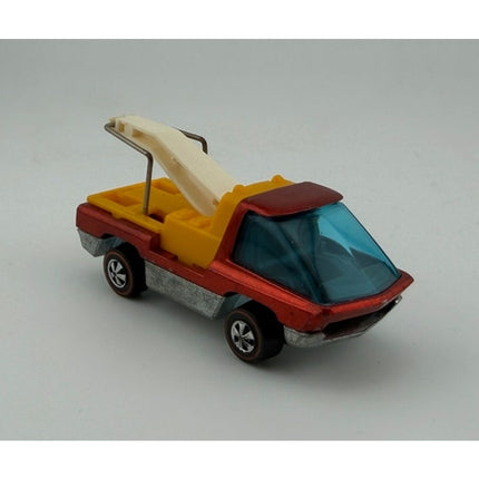 Hot Wheels Redline Heavyweights Tow Truck 1970 72 Hong Kong Red Diecast