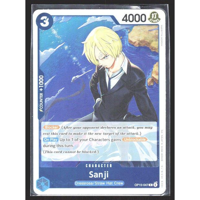 Sanji (OP15-047) Adventure on Kami's Island #OP15-047 Rare