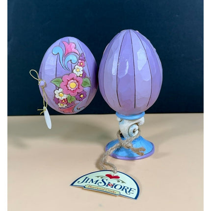 Jim Shore Heartwood Creek Sing for Spring 4056945 Hinged Egg Chick Figurine