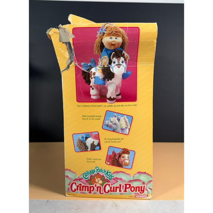 Cabbage Patch Kids 12" Crimp'n Curl Pony Vintage Toy Original Box