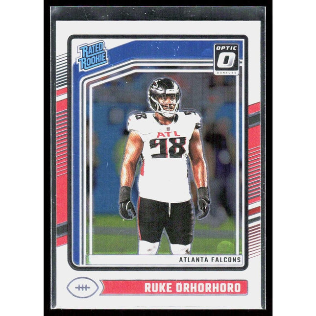 Ruke Orhorhoro 2024 Donruss Optic Stars #287 Atlanta Falcons