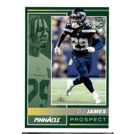 D.J. James 2024 Panini Encore #222 RC Seattle Seahawks