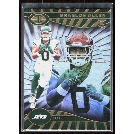 2024 Panini Illusions Braelon Allen #67 New York Jets