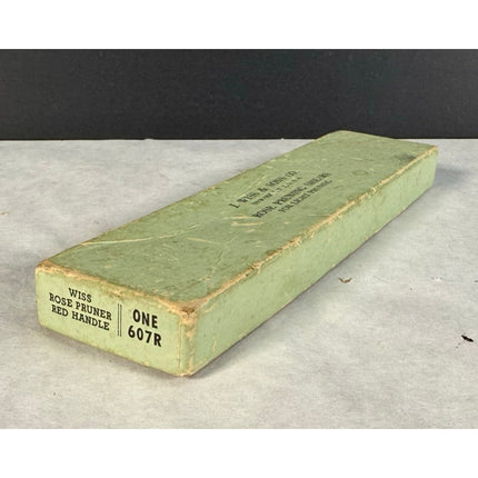 Wiss Rose Red Handle Pruning Shears Garden Tool Collectible with Original Box