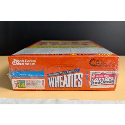 1999 Wheaties 75 Years of Champions Unopened Cereal Box Sealed in Plastic