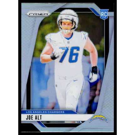 Joe Alt 2024 Panini Prizm Silver #353 RC Los Angeles Chargers