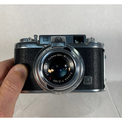 Akarex Rangefinder Camera – Schneider-Kreuznach Zenon 1:2/50 – Serviced