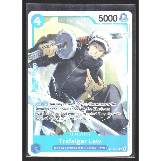 Trafalgar Law Premium Booster -The Best- Vol. 2 #ST17-002 Super Rare