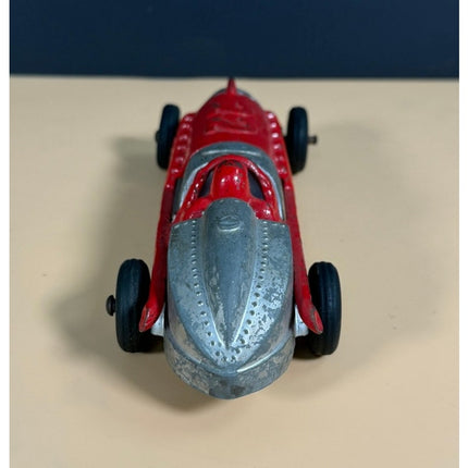 Vintage Hubley #22 Racer 7" Cast Iron Diecast Race Car Toy