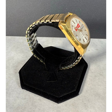 Budweiser Helbros 21 Jewel Self Winding Wristwatch — Running!