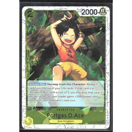 Portgas.D.Ace Premium Booster -The Best- Vol. 2 #ST13-010 Common