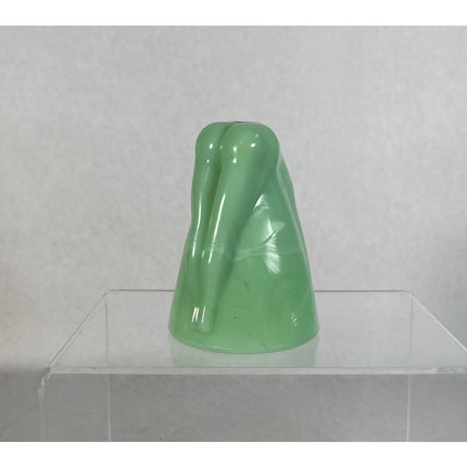 Vintage McKee Jadeite Uranium Glass “Bottoms Up” Shot Glass #77725