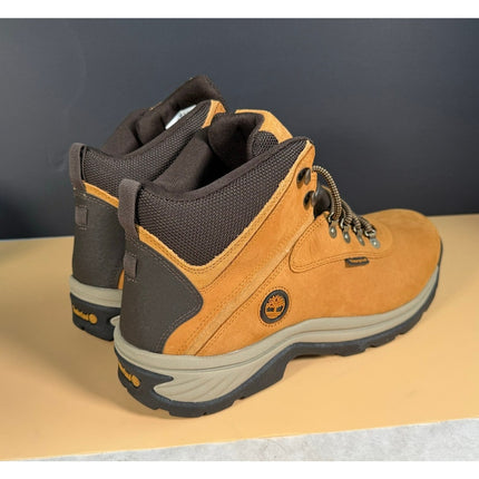 Timberland White Ledge Waterproof Mid Hiker Wheat Nubuck Men's 13 NIB