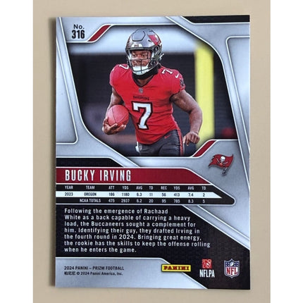 2024 Panini Prizm RC Bucky Irving #316