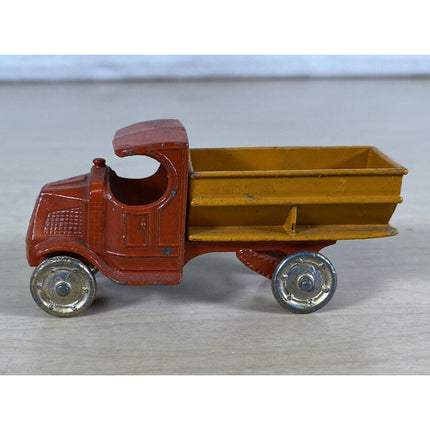 Vintage 1930s Tootsietoy Dump Truck 3.25" Diecast Metal Toy Vehicle