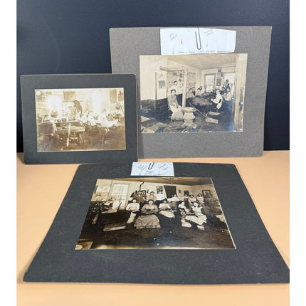 Late 1800s Newmanstown PA Ibach & Rader Cigar Factory Photos Set