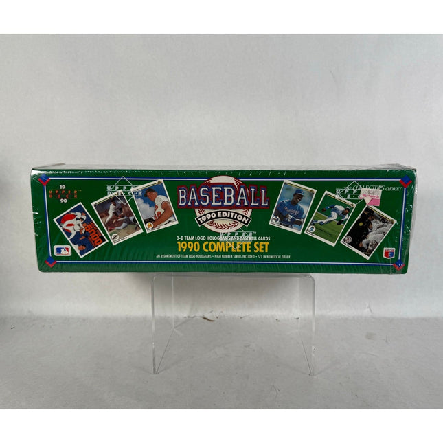 1990 Upper Deck Baseball Complete Set Factory Sealed Box Cards