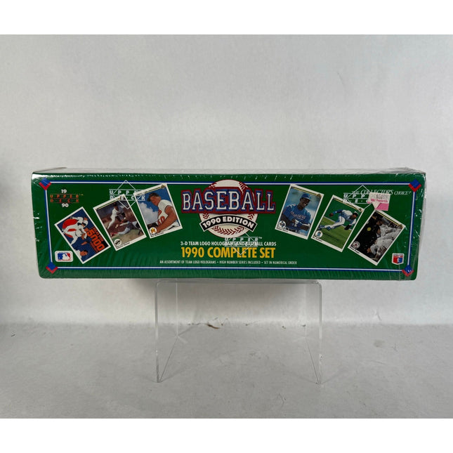 Upper Deck Baseball 1990 Edition Complete Set Sealed Box